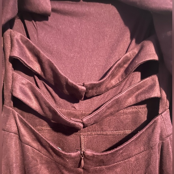 DO+BE Purple Strapless Jumpsuit Size Small - Picture 3 of 5